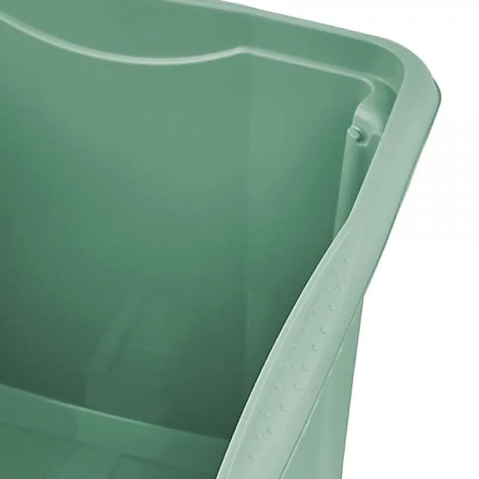 Bac de rangement coloré 30 litres - Vert