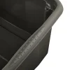 Bac de rangement en plastique recyclé 24 litres - Gris Foncé