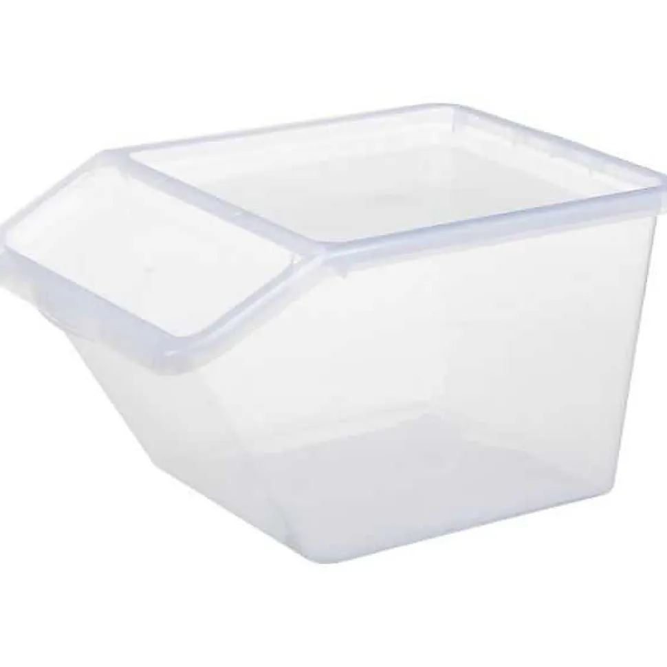 Bac de rangement Incliné 40 litres avec couvercle