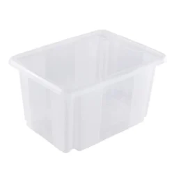 Bac de rangement transparent 15 litres emil Keeeper