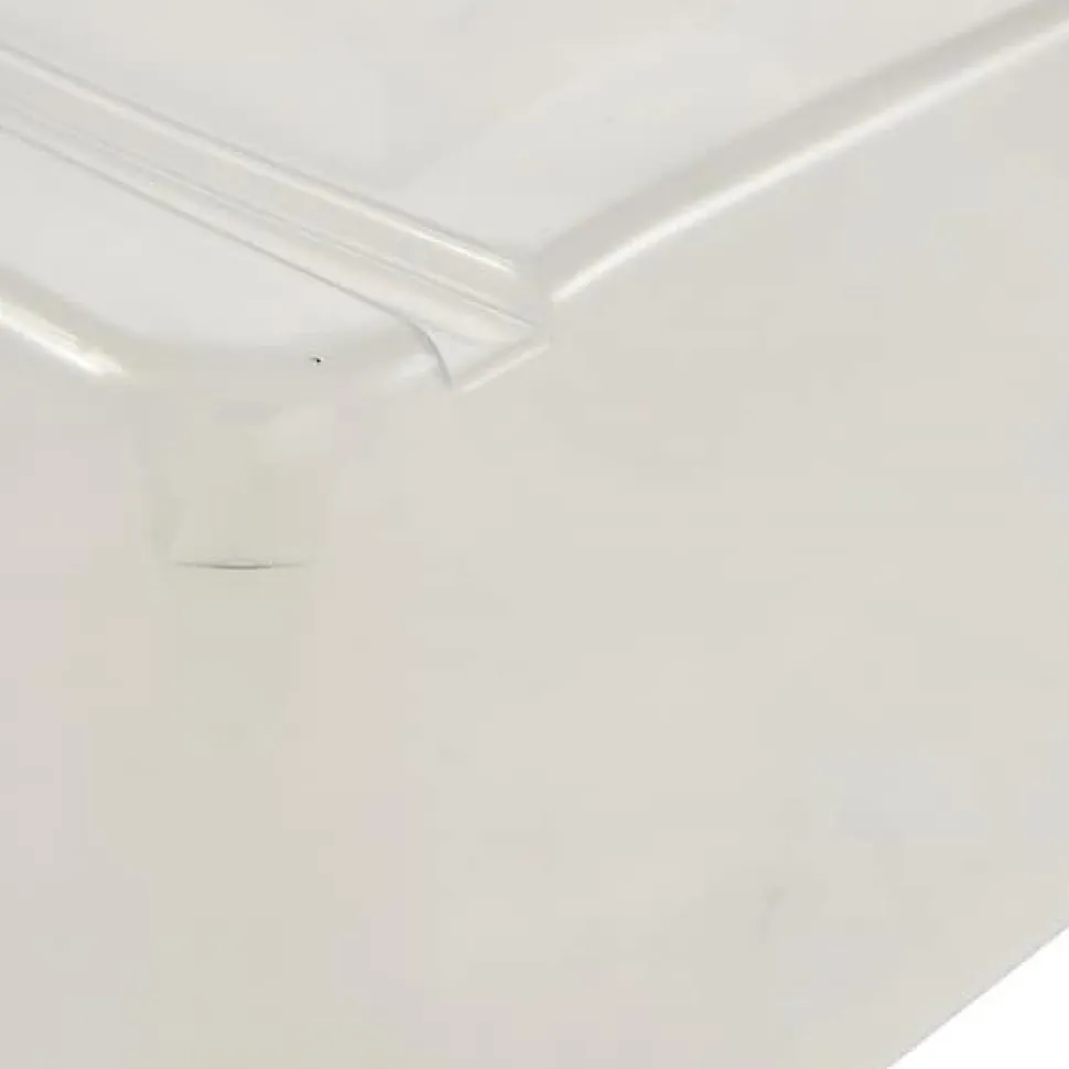 Bac de rangement Transparent empilable 2,8 litres - Naturel