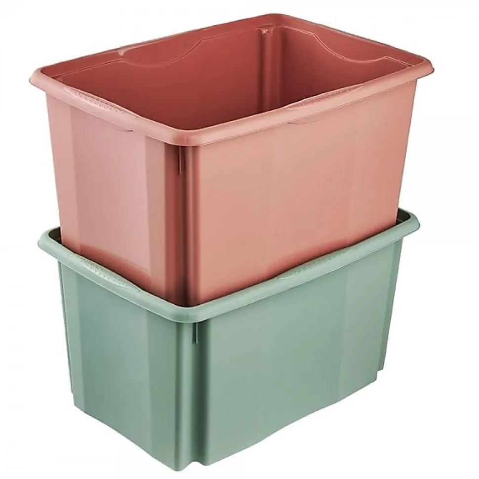 Bac empilable emboitable 45 litres de couleur - Vert