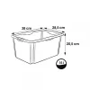 Bac empilable en Plastique Recyclé 15 litres - Vert