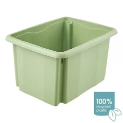 Bac empilable en Plastique Recyclé 15 litres - Vert