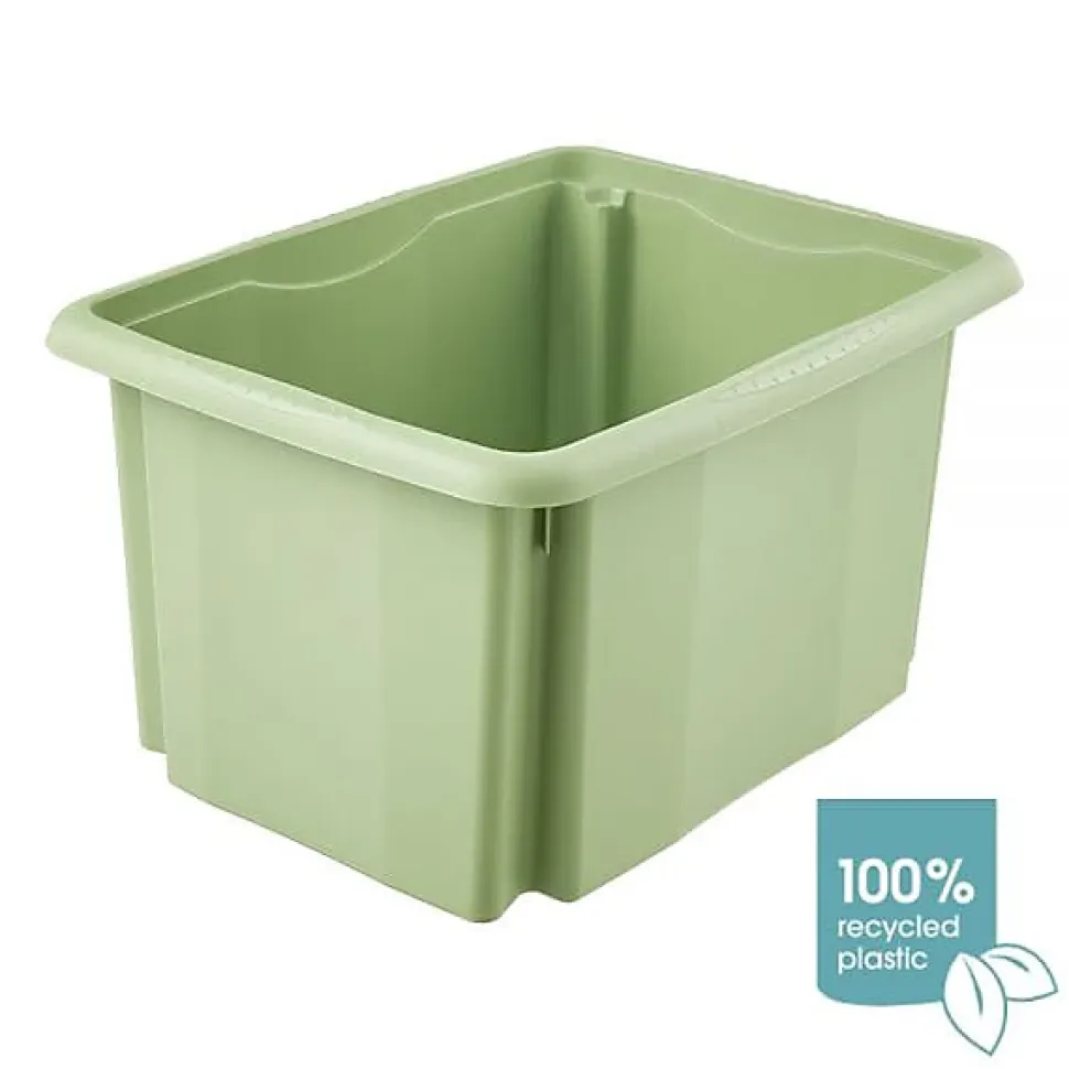 Bac empilable en Plastique Recyclé 15 litres - Vert