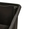Bac empilable en Plastique Recyclé 15 litres - Noir