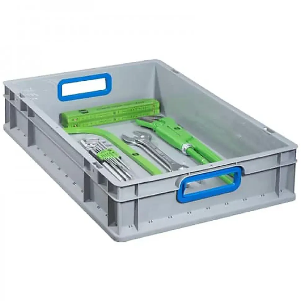 Bac Euro Gerbable 600x400 612 EuroBox Allit - Bleu