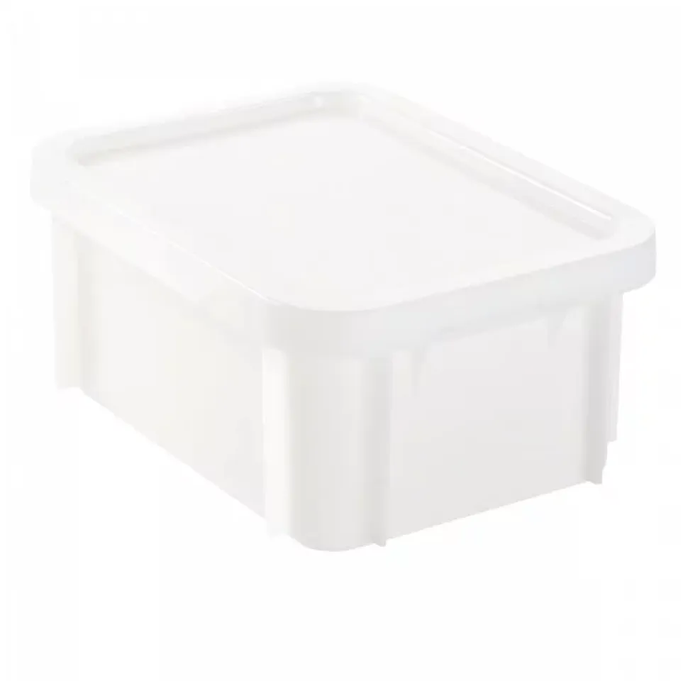 Bac HACCP 12 L rectangulaire + couvercle - blanc