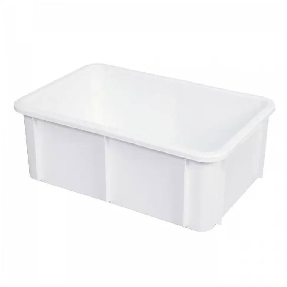Bac Plastique Alimentaire 600x400x217 35 L blanc