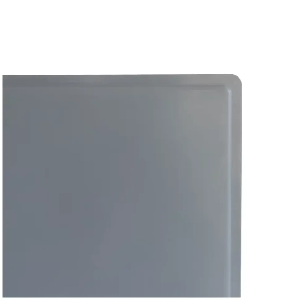 Bac renforcé empilable 800 x 600 x 130 mm - 45 L - gris