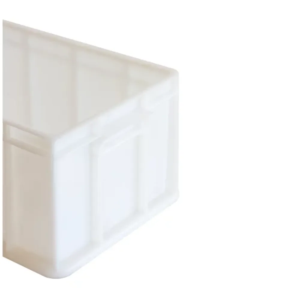Bac renforcé empilable 490 x 280 x 205 mm - 20 L - blanc