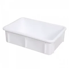 Bac renforcé rectangulaire 600x400x165 25 L blanc