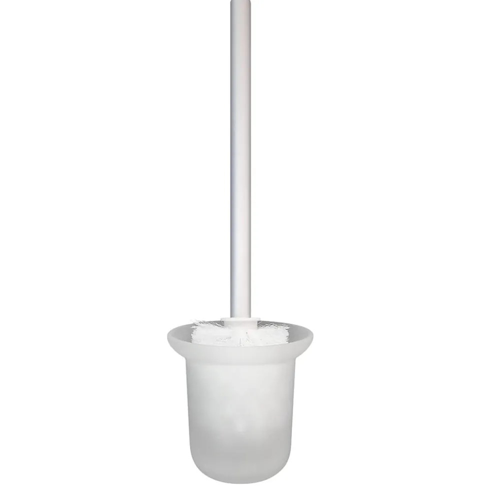 Balneo Armoire encastrée pour brosse WC gauche verre blanc 68,2cm
