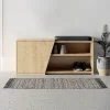 Banc à chaussures 1 porte L104 cm - Fiona