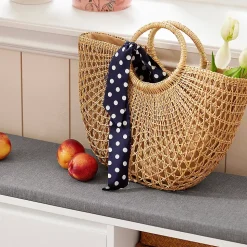 Banc à Chaussures avec Coussin Rembourré, 1 abattant et 2 Compartiments, FSR119-W, SoBuy