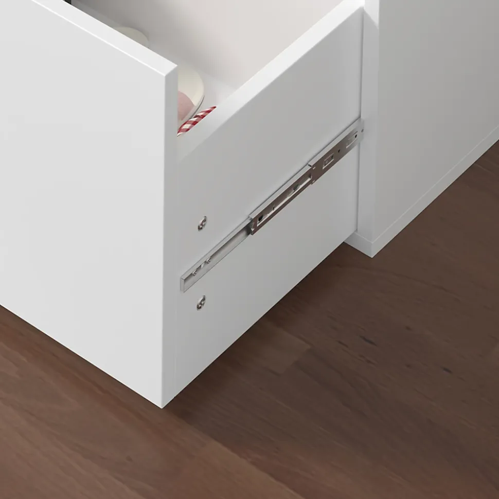 Banc à chaussures Degerfors 80 x 39 x 45 cm blanc en.casa