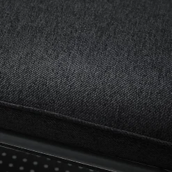 Banc à chaussures Lillehammer 90 x 37 x 42 cm noir en.casa