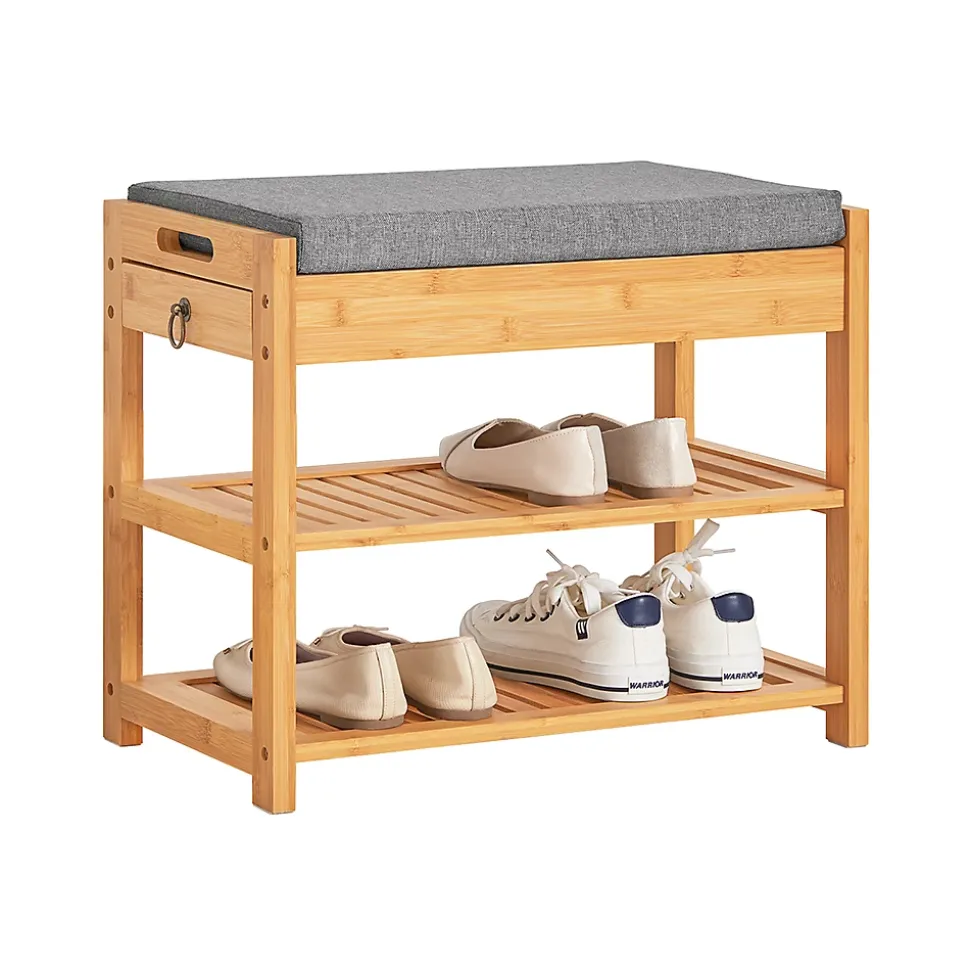 Banc à Chaussures étagère à chaussures, FSR49-N, SoBuy