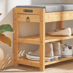 Banc à Chaussures étagère à chaussures, FSR49-N, SoBuy