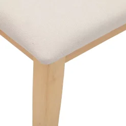 Banc 110 cm bois massif caoutchouc vidaXL