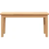 Banc 90 cm bois massif caoutchouc vidaXL