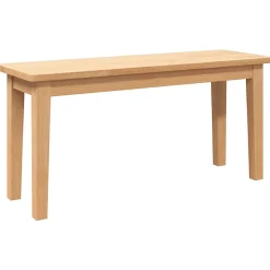 Banc 90 cm bois massif caoutchouc vidaXL