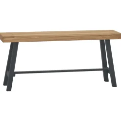 Banc 110 cm Bois massif de teck vidaXL