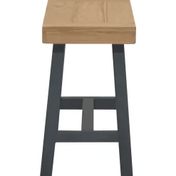 Banc 80 cm Bois massif de teck vidaXL