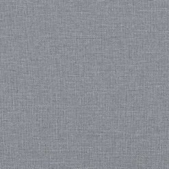 Banc à manger gris clair 186x32x45 cm acier et tissu vidaXL