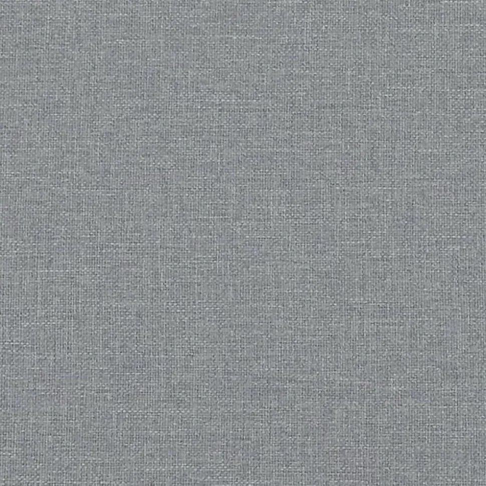 Banc à manger gris clair 248x32x45 cm acier et tissu vidaXL
