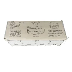Banc avec rangement en métal blanc Félicie