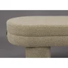 Banc, Banc en tissu bouclé Fern, Dutchbone
