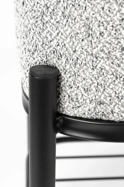 Banc, Banc Milou en tissu gris, BOITE A DESIGN