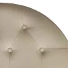 Banc beige marron bois 125x41x48cm