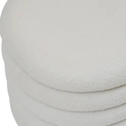 Banc coffre Giulia blanc 110x46cm - Atmosphera