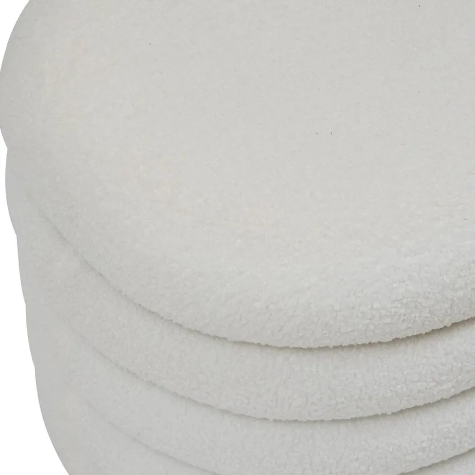 Banc coffre Giulia blanc 110x46cm - Atmosphera