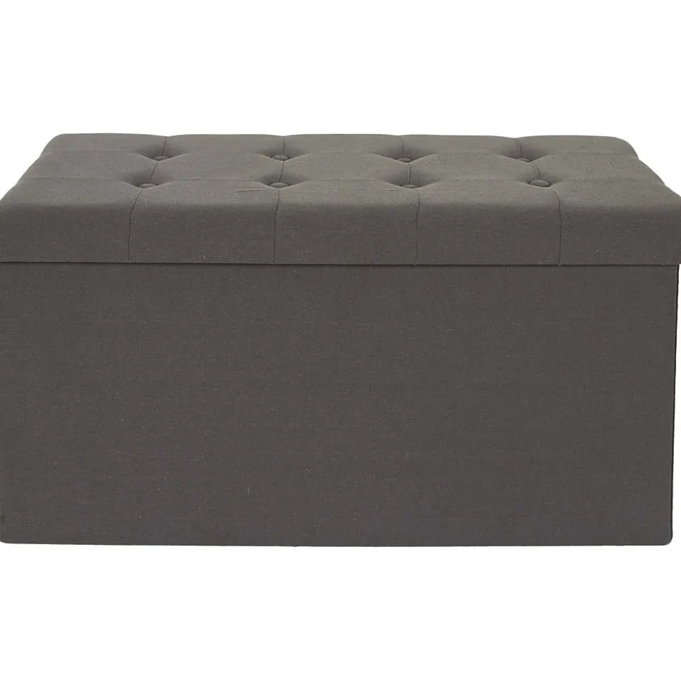 Banc coffre pliable Eleonor 76 x 38 x 38 Type: Banc et banquette
