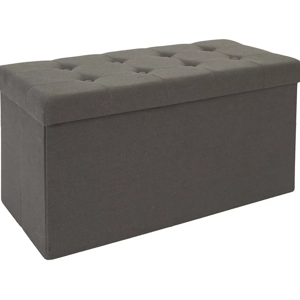 Banc coffre pliable Eleonor 76 x 38 x 38 Type: Banc et banquette