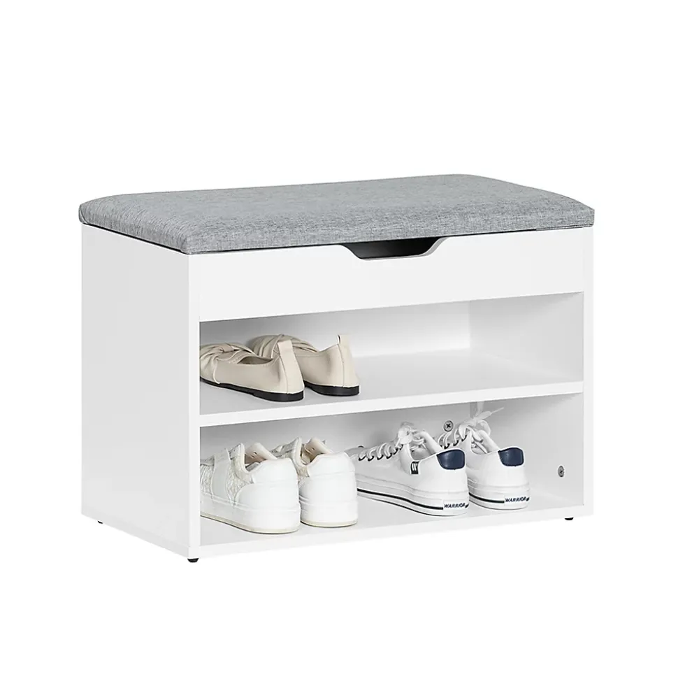 Banc de Rangement à chaussures 2 étages avec coussin, FSR25-HG, SoBuy