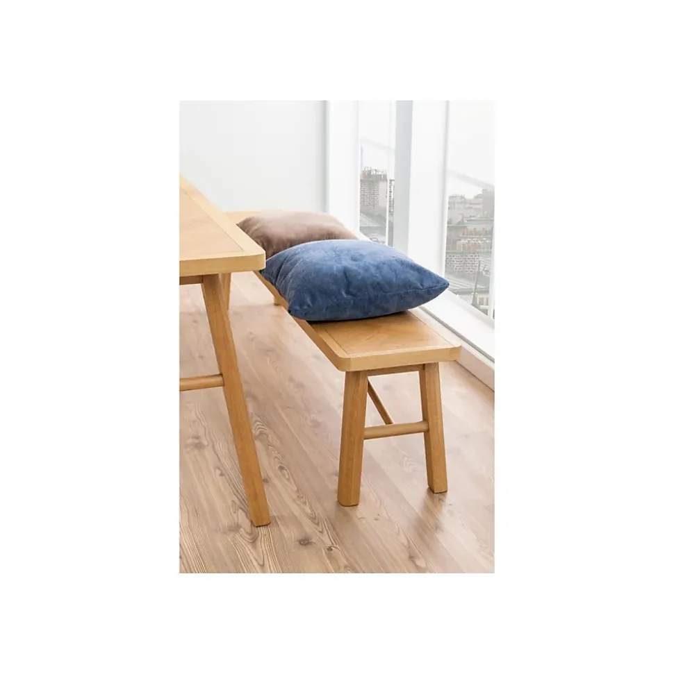 Banc de salle à manger en chêne de style scandinave L200 - WALY