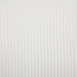 Banc de salle à manger MATESE L 135 cm en velours côtelé - Blanc
