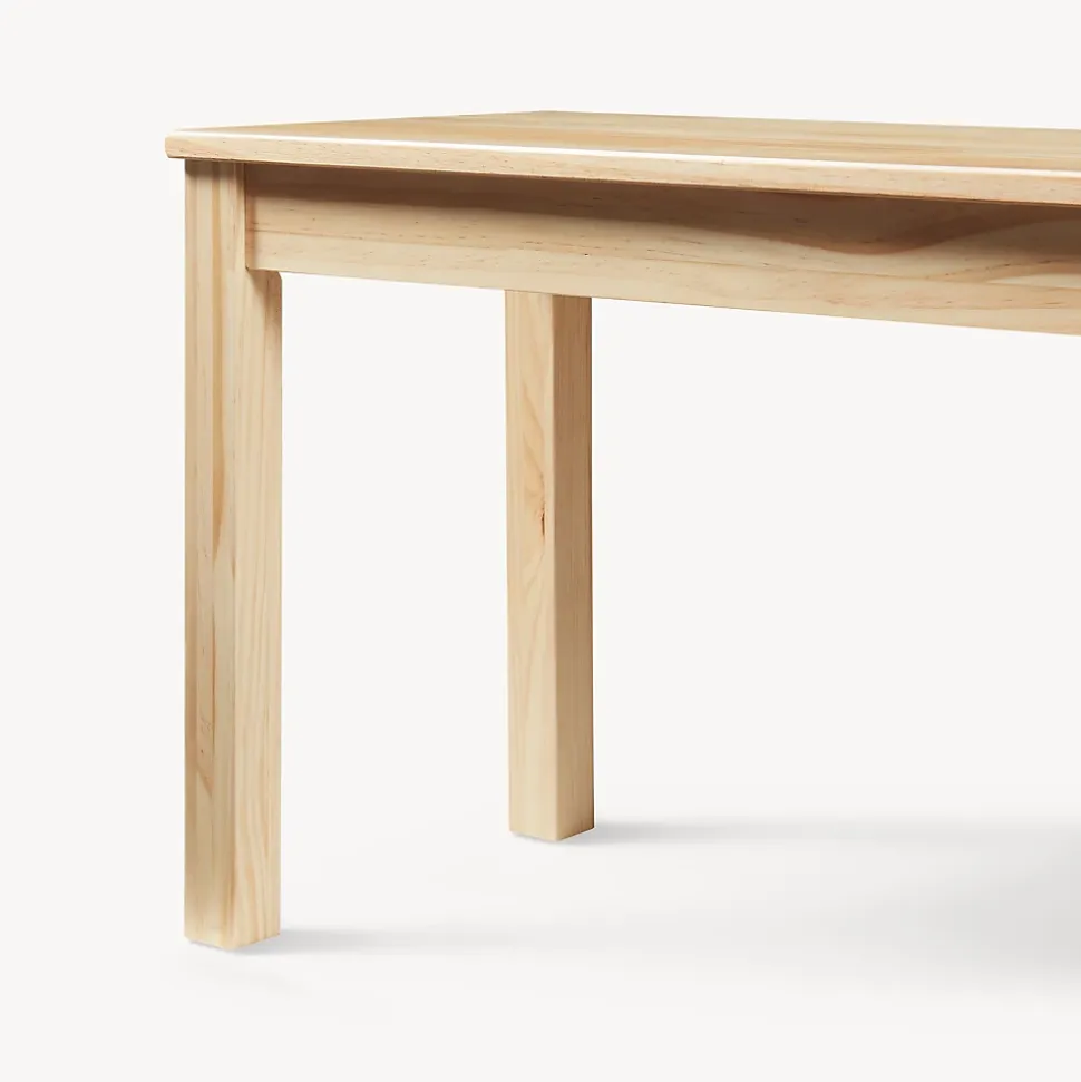 Banc de salle à manger Trerunulu 160 x 35 x 45 cm naturel en.casa