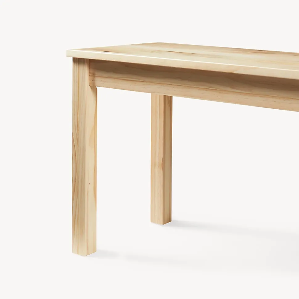 Banc de salle à manger Trerunulu 100 x 35 x 45 cm naturel en.casa
