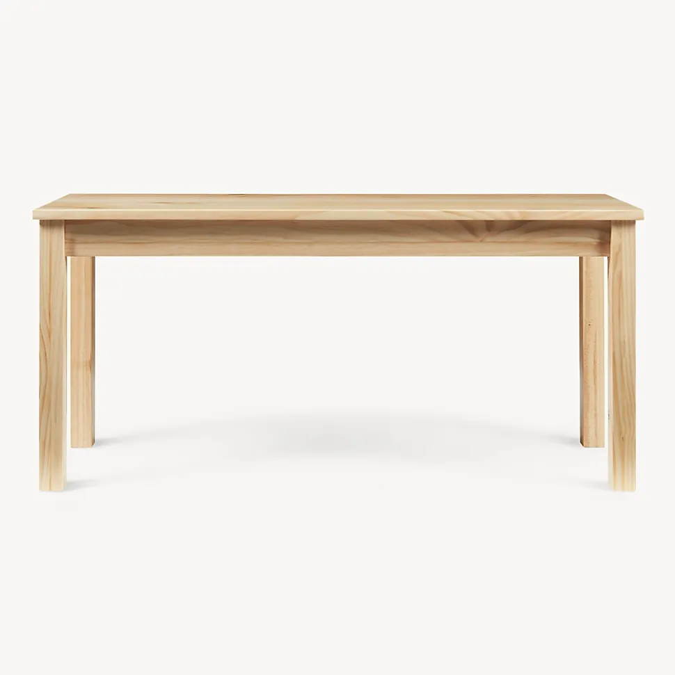 Banc de salle à manger Trerunulu 100 x 35 x 45 cm naturel en.casa