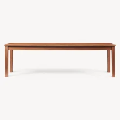 Banc de salle à manger Trerunulu 160 x 35 x 45 cm effet noyer en.casa