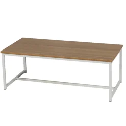Banc d'intérieur en Panneaux de particules et Métal