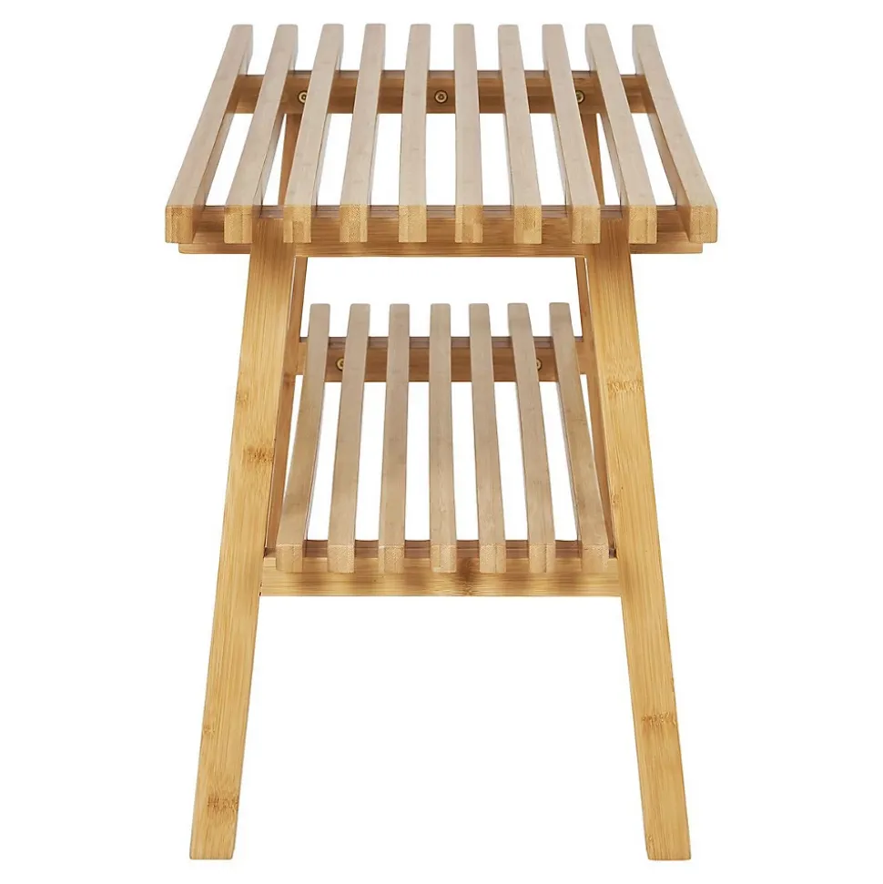 Banc Ember, Marron, Bambou, 70x28x45 cm, Seven Design