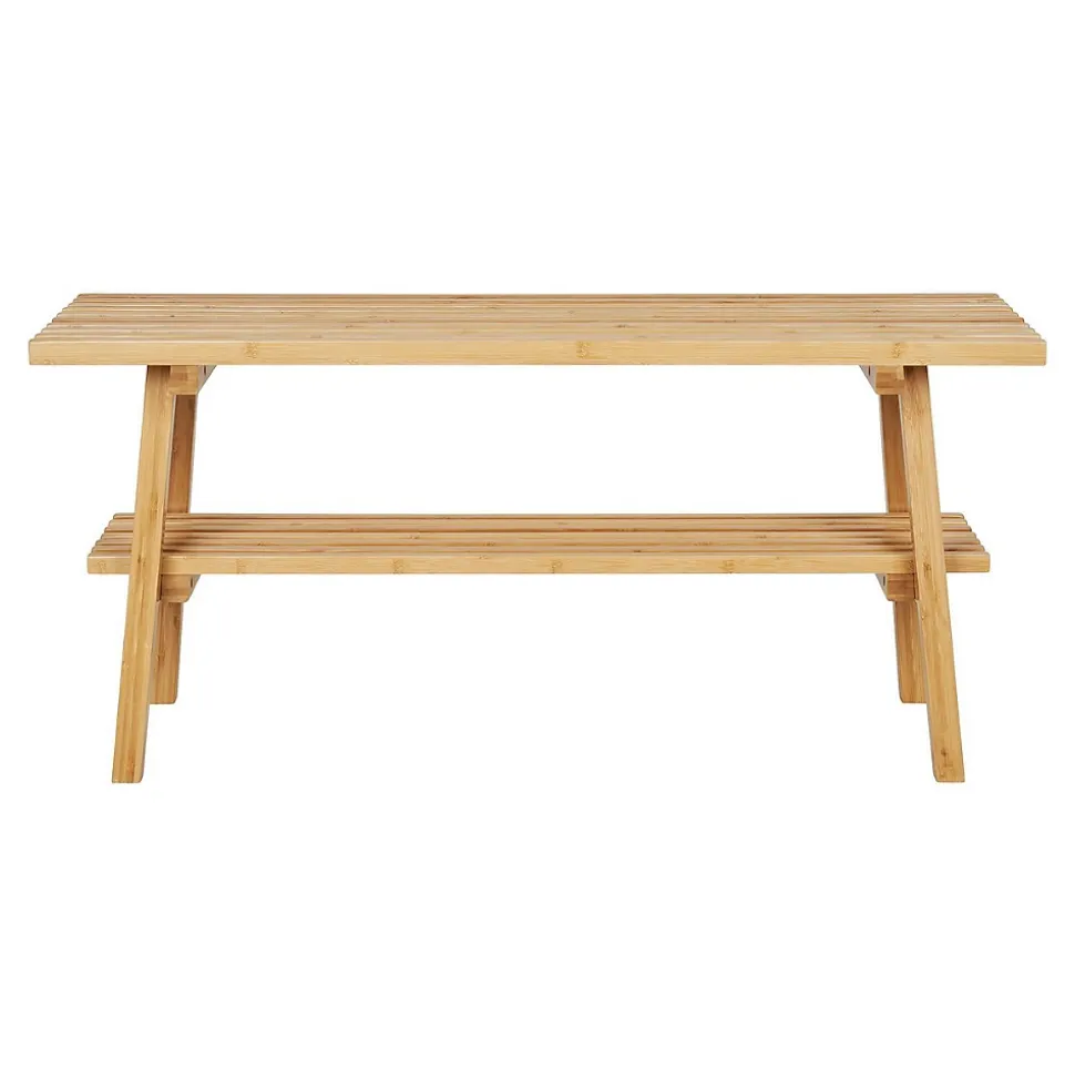 Banc Ember, Marron, Bambou, 70x28x45 cm, Seven Design
