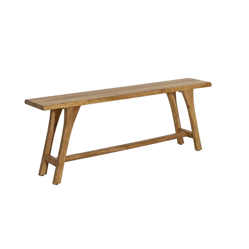 Banc en bois d'acacia massif Orane