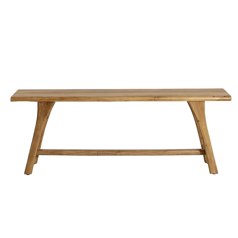 Banc en bois d'acacia massif Orane